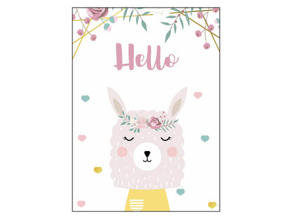 Poster - Hallo Lama