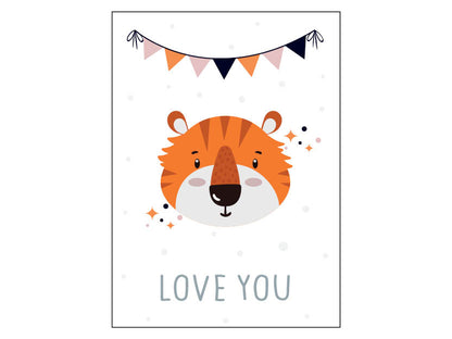 Poster - Tiger &quot;Love you&quot;