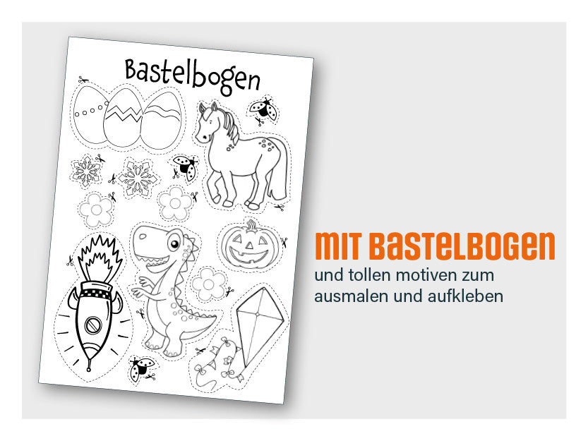 Bastelkalender für Mädchen