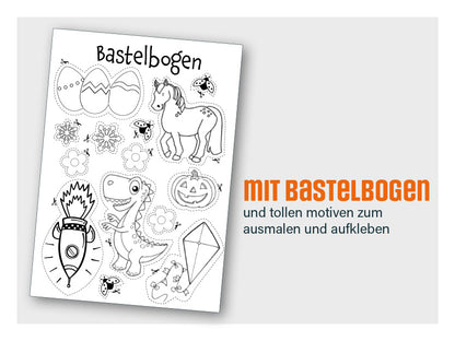 Bastelkalender für Mädchen