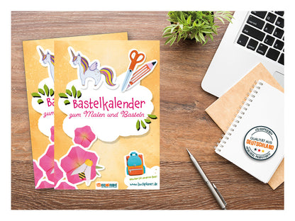 Bastelkalender für Mädchen